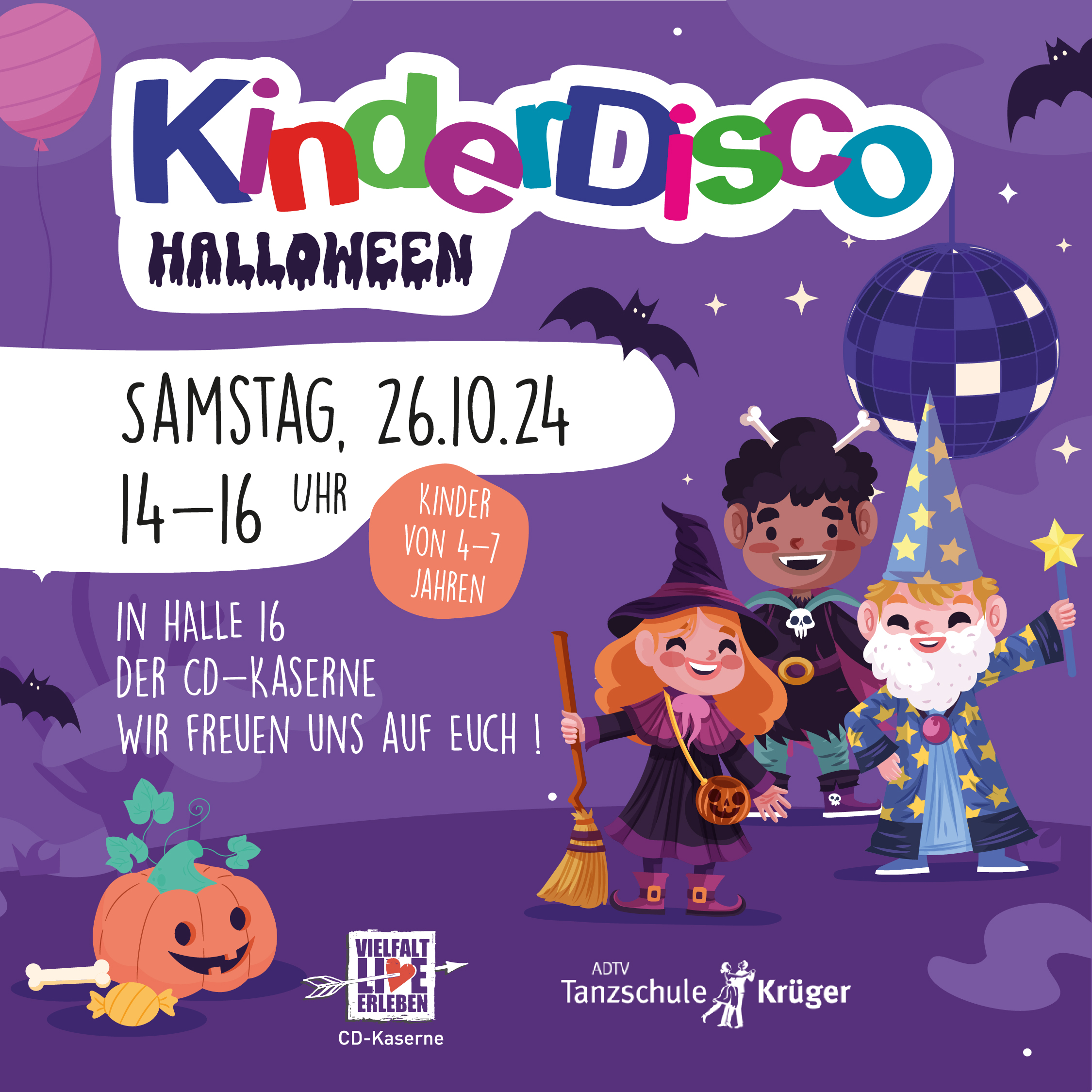 2024.10.26_Kinderdisco_ Halloween_Insta_1x1